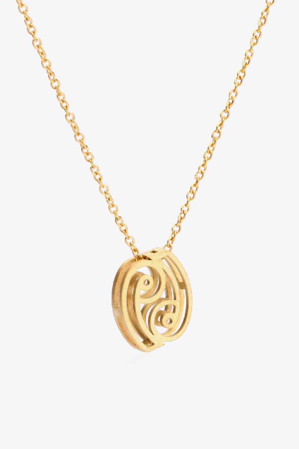 18K Gold Plated Constellation Pendant Necklace