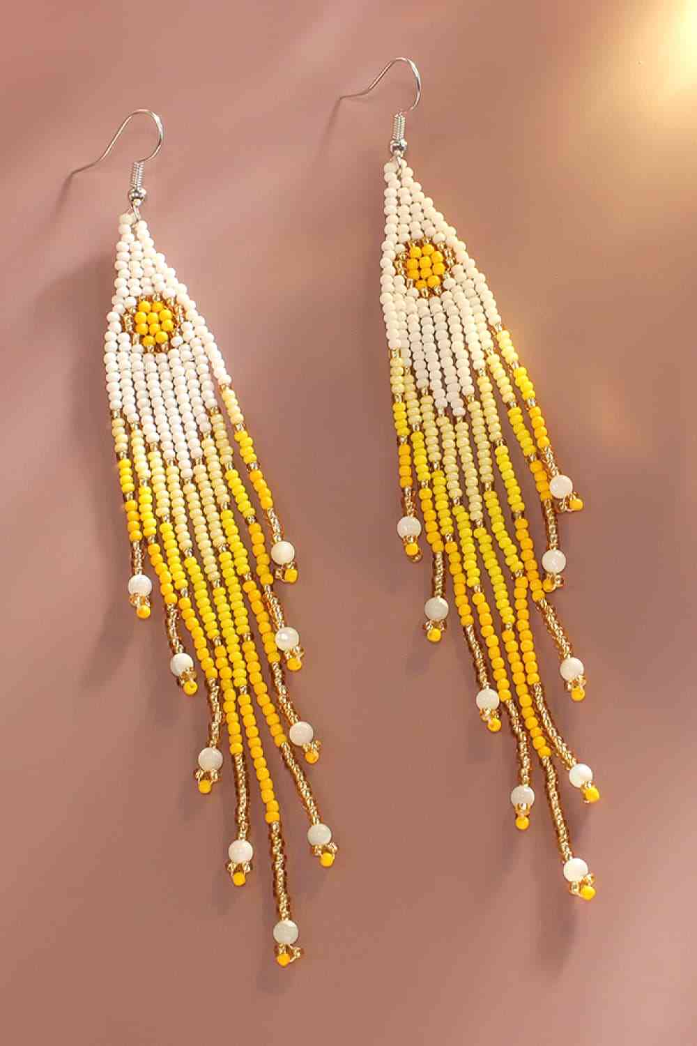 Beaded Dangle Earrings