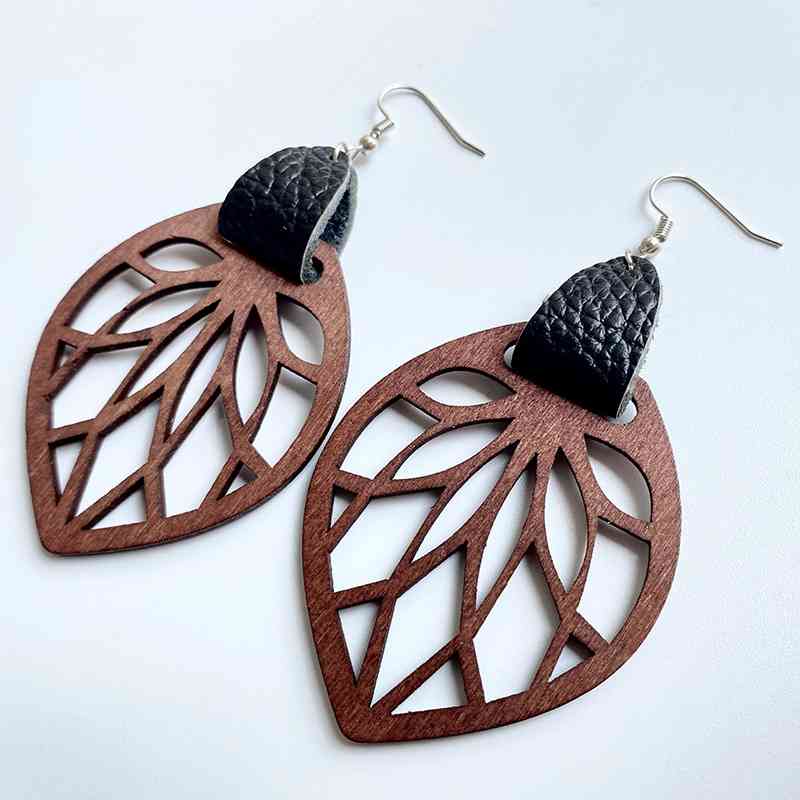 Leaf Drop Earrings