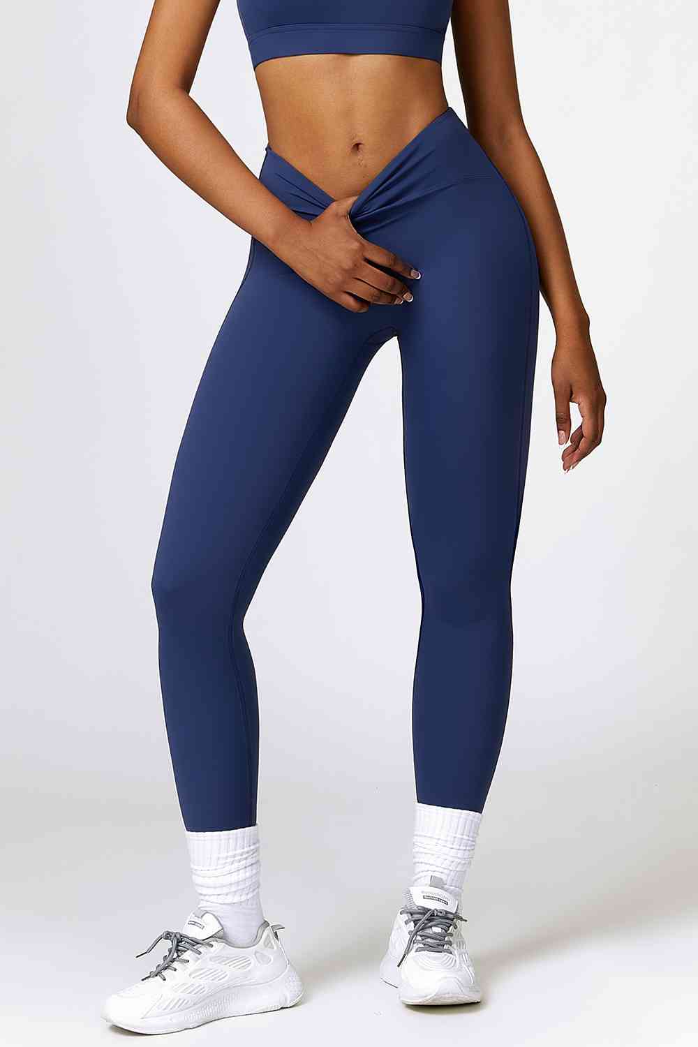 Breathable Wide Waistband Active Leggings