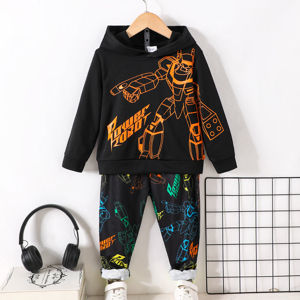 Long Sleeve Hoodie and Pants Set