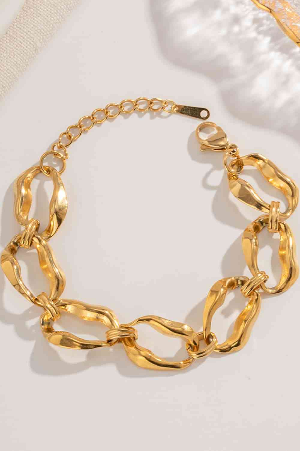 18K Gold-Plated Stainless Steel Bracelet