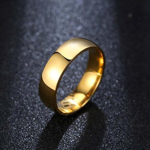 Titanium Steel Plain Ring