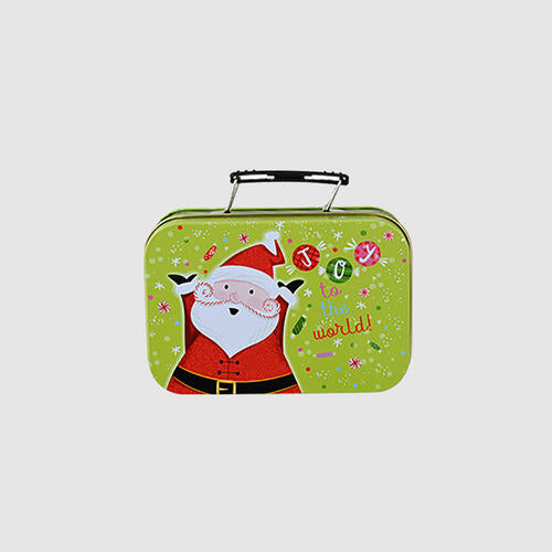 Random 1-Piece Christmas Tinplate Box