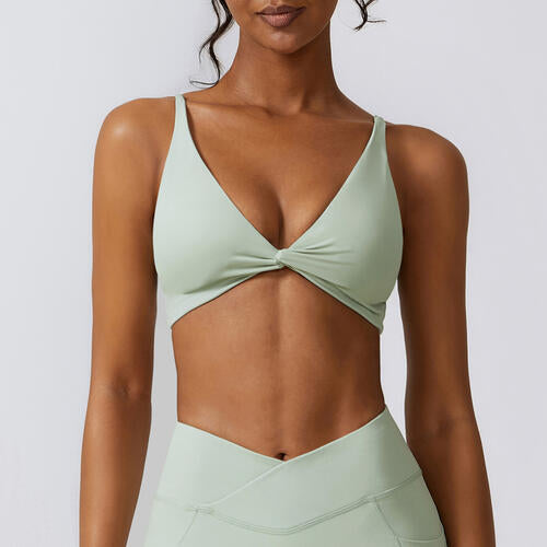 Spaghetti Strap Sport Bra