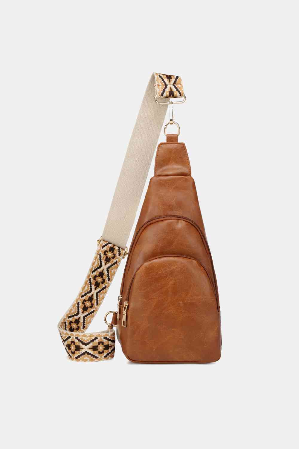 PU Leather Sling Bag