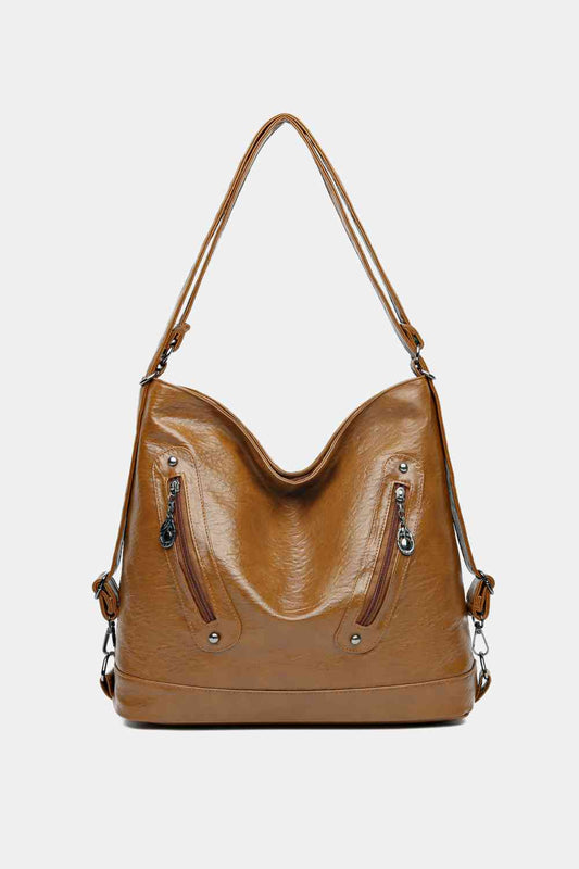 PU Leather Shoulder Bag