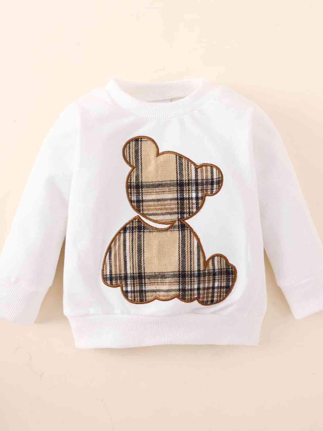 Baby Bear Graphic Sweatshirt and Joggers Set