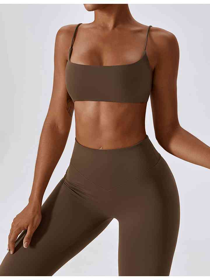 Cropped Sports Tank Top