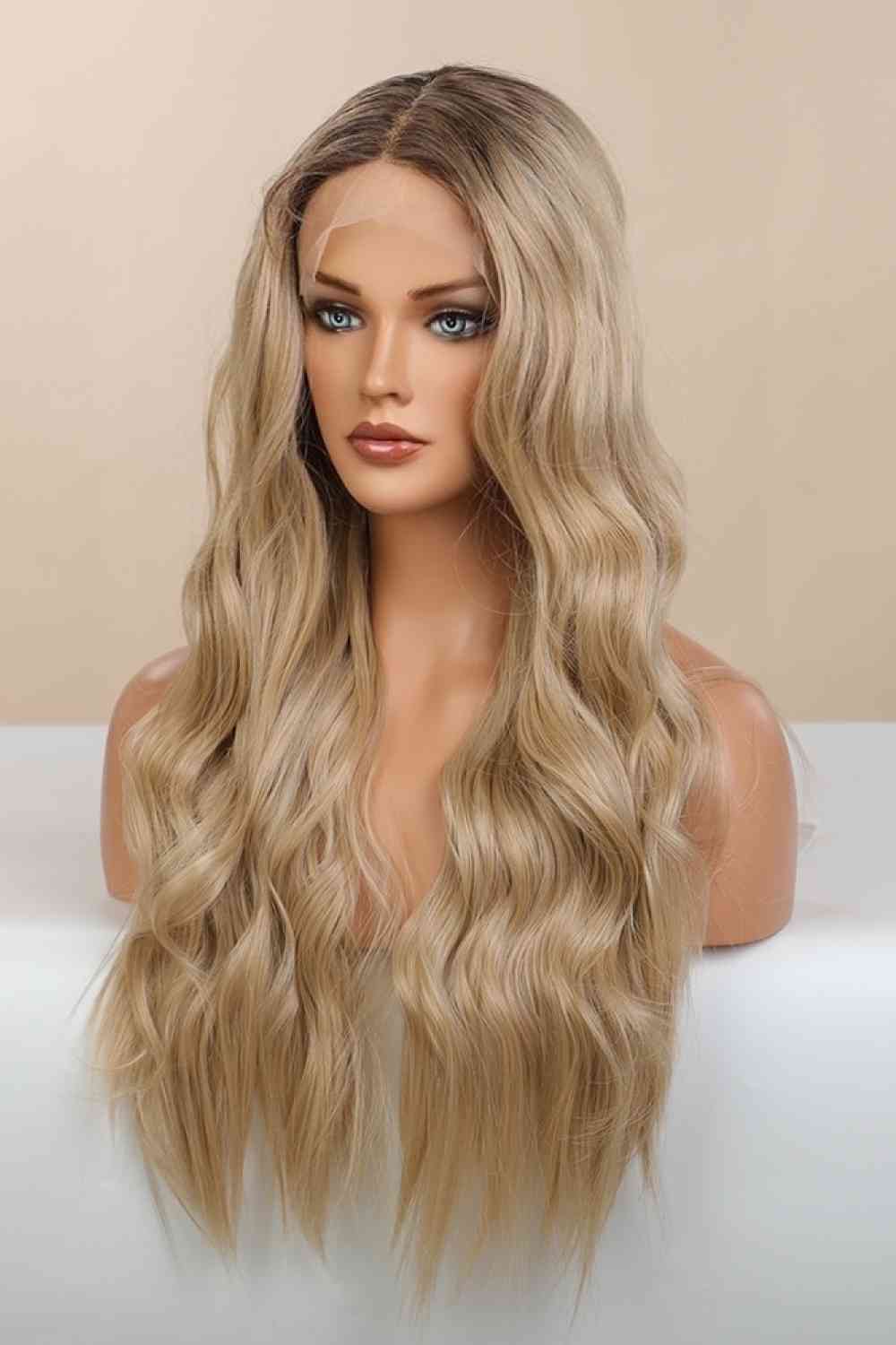 13*2" Lace Front Wigs Synthetic Long Wave 26'' 150% Density