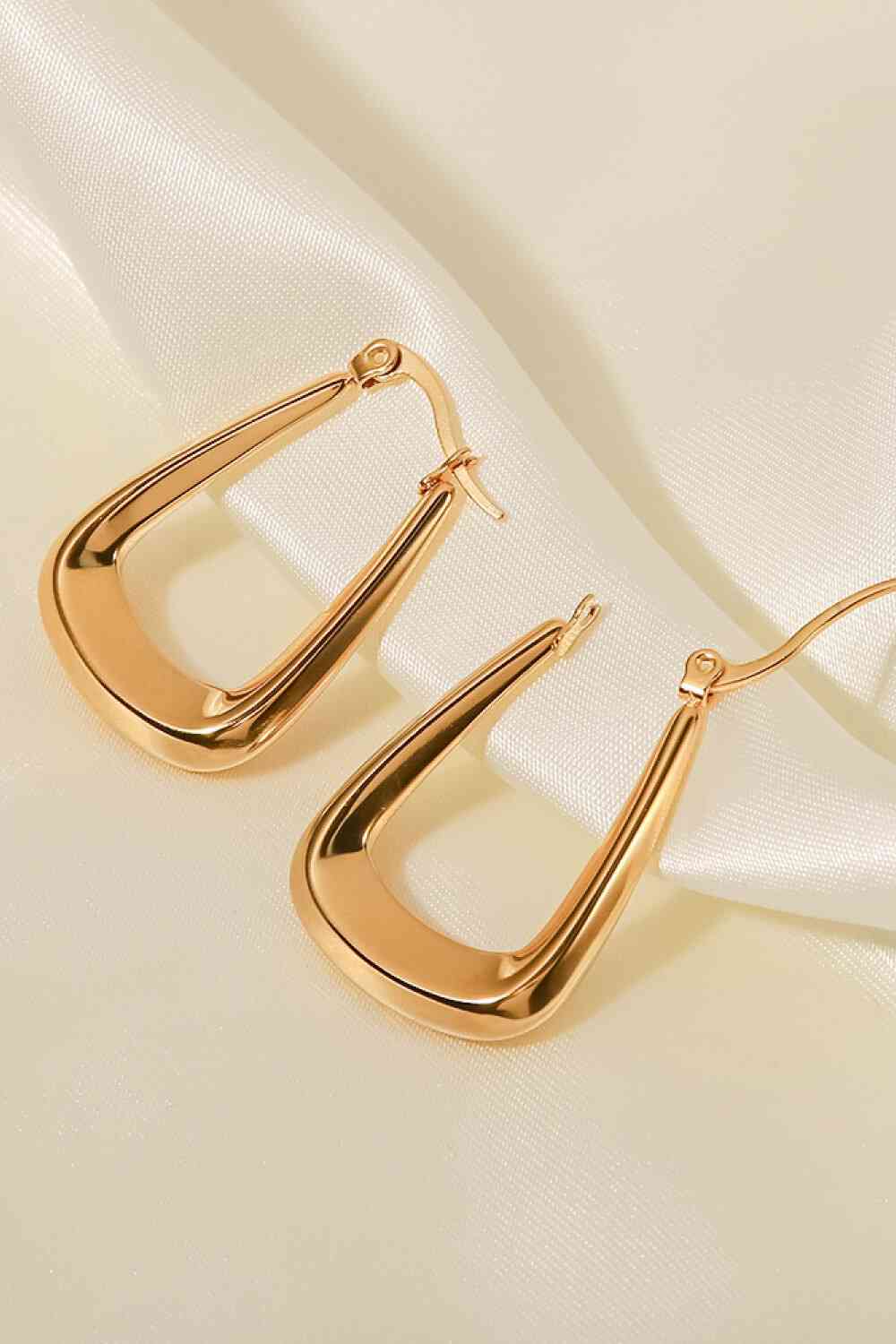 18K Gold-Plated Geometric Earrings